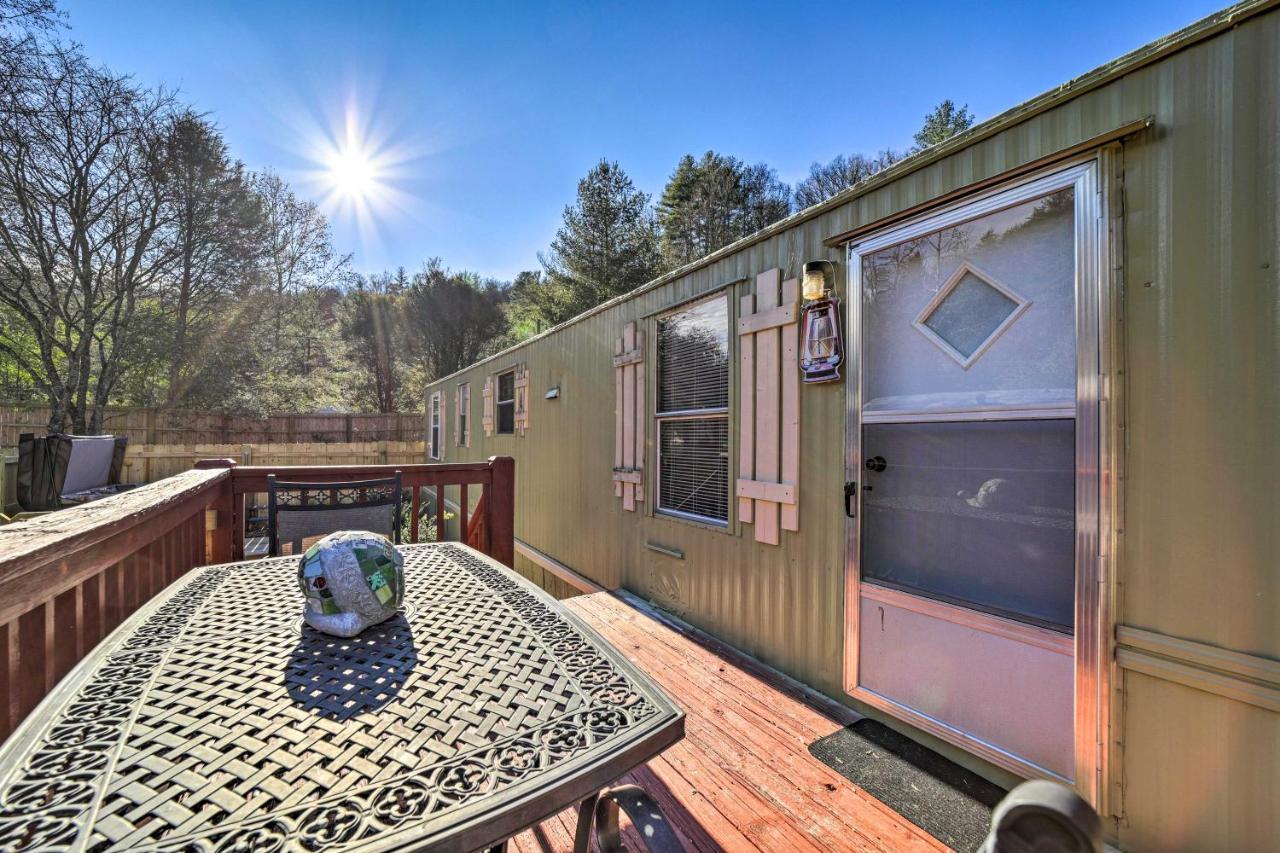 Smoky Mountain Vacation Rental With Hot Tub And Kayaks Whittier Eksteriør billede